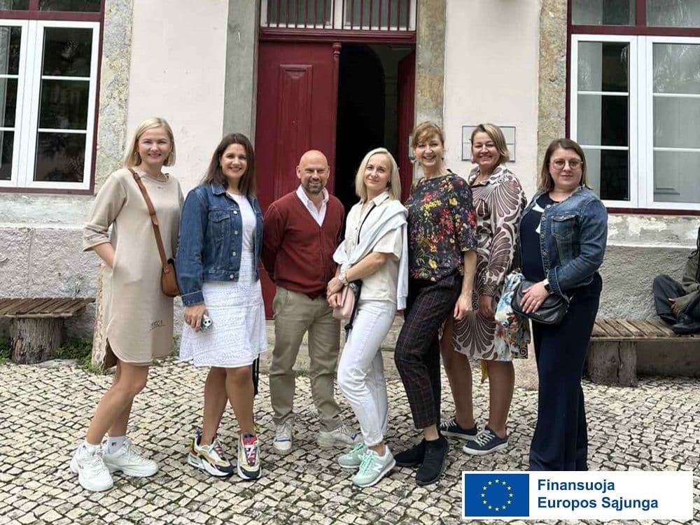 Darbo stebėjimo stažuotė Portugalijoje