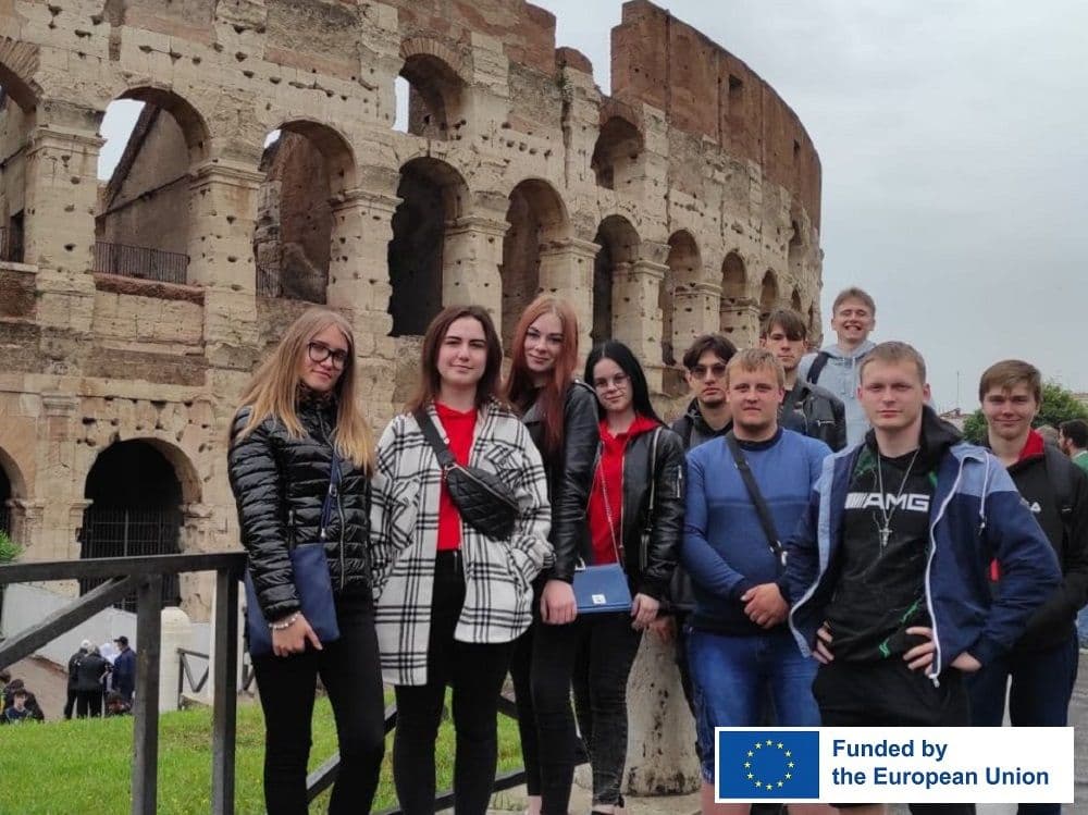 Profesijos moksleivių stažuotė Italijoje